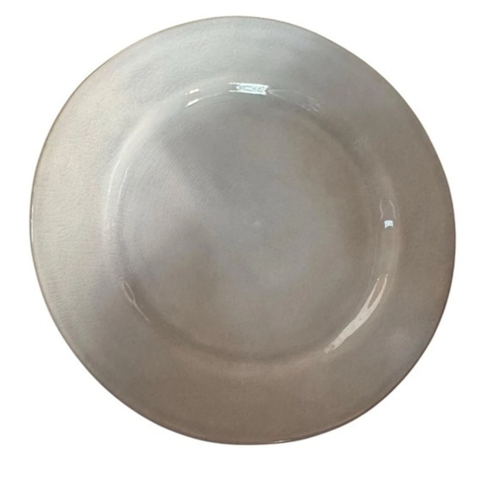 Juliska Puro Mist Grey Crackle Bread Butter Plate New Discontinued KS03/93